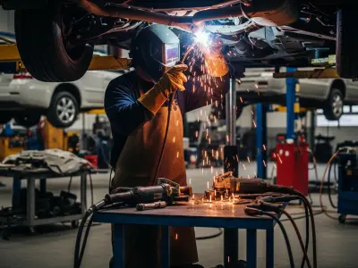 Welding service at Scott's Auto and Clutch